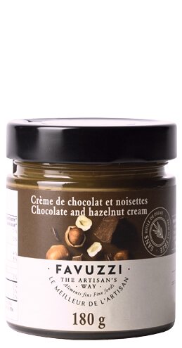 Crème de chocolat et noisettes