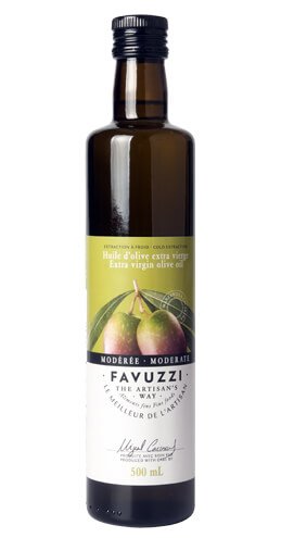 Huile d'olive extra-vierge Modérée, Produits, Favuzzi