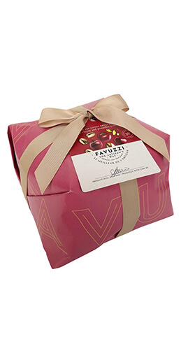 Panettone aux cerises noires et pistaches - 600g