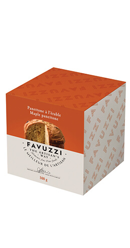 Panettone à l'érable